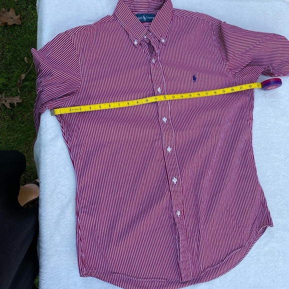 Ralph Lauren Lot Shirts Size Large long sleeve polo Blue Red - Picture 13 of 13